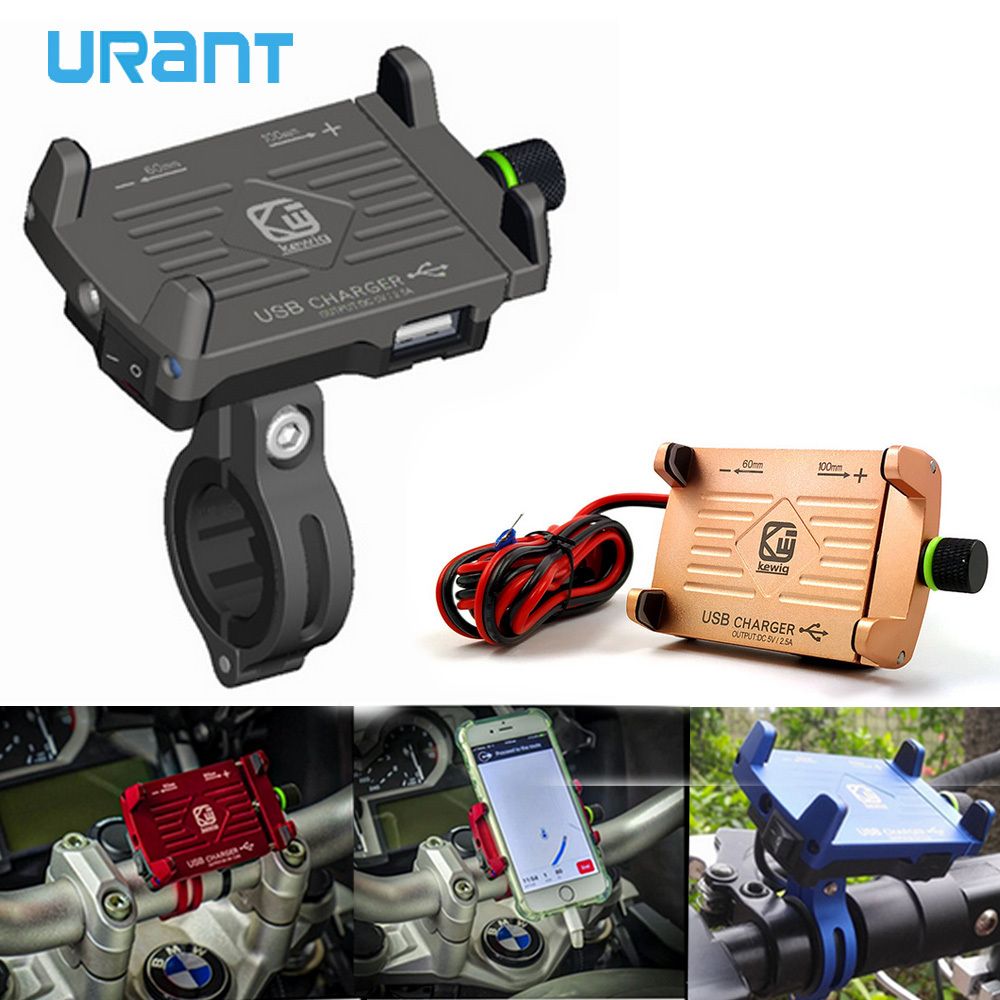 mobile holder charger for bike