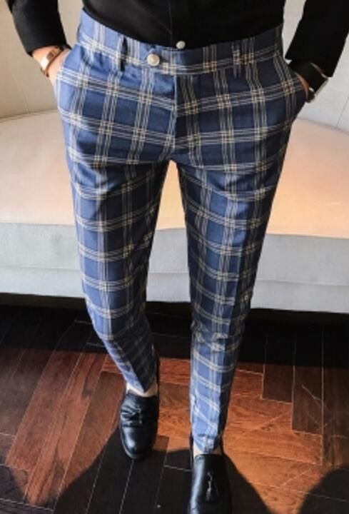 yellow plaid pants mens skinny