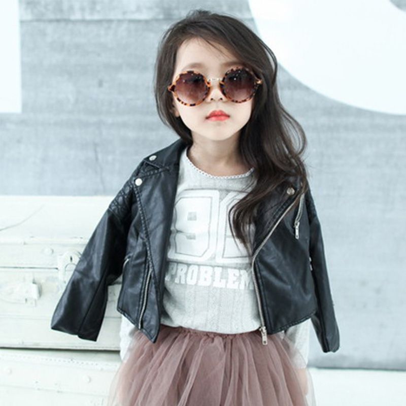 Compra DreamShining Spring Kids Jacket PU Leather Girls Chaquetas Ropa  Niños Outwear Para Niñas Niños Ropa Abrigos Traje Barato | Entrega Rápida Y  Calidad | Es.Dhgate