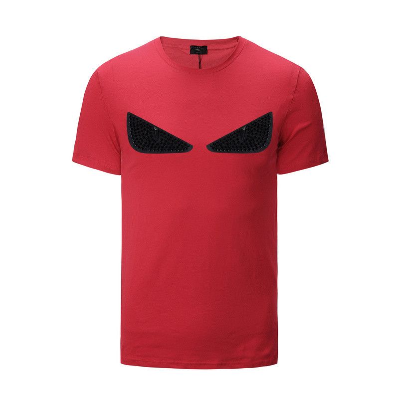 Red designer t shirts mens Clearance