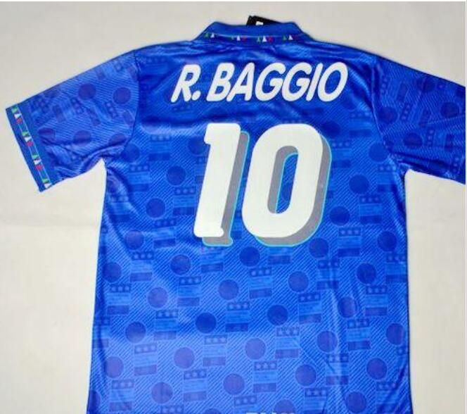 2021 94 Italy Roberto Baggio Retro Soccer Jersey R Baggio Football Shirts 1994 Home Blue Away White Italia Classical Vintage Calcio Maglia From Bestsoccerclub 35 37 Dhgate Com