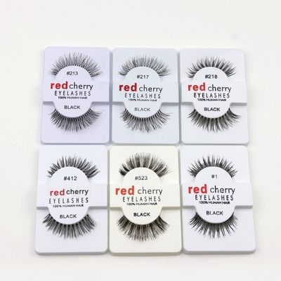 RED CHERRY False Eyelashes 213# 218# 412# 523# 1# Makeup Professional Faux Nature Long Messy Cross Eyelash Winged Lashes Extension From Focallurestore, $0.54 DHgate.Com