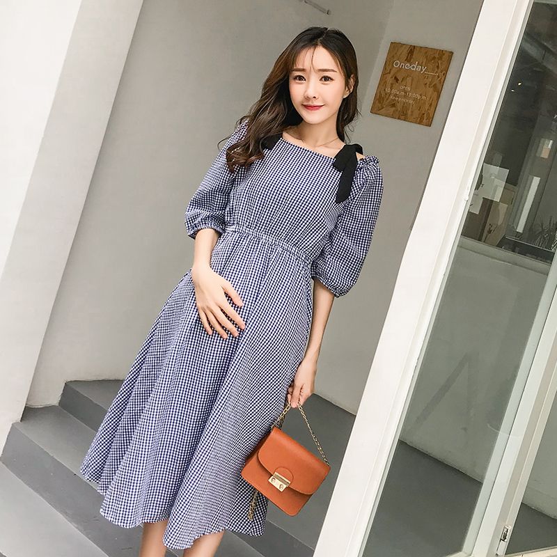 slip dress pregnant