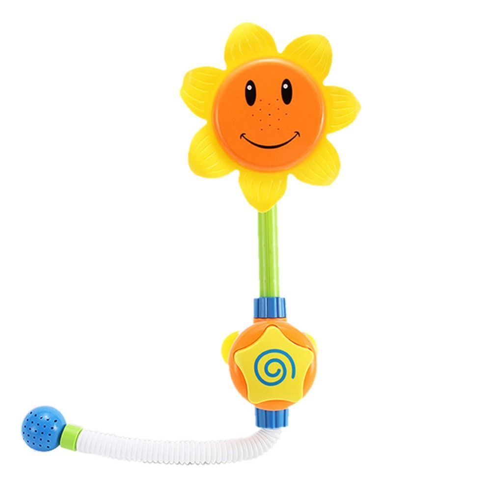 sunflower bath toy