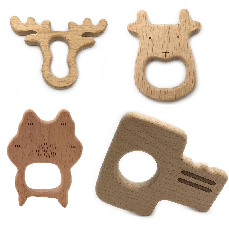 wooden teething ring wholesale
