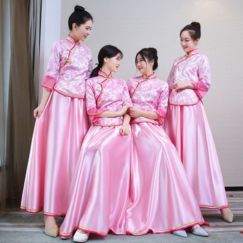 chinese bridesmaid dresses