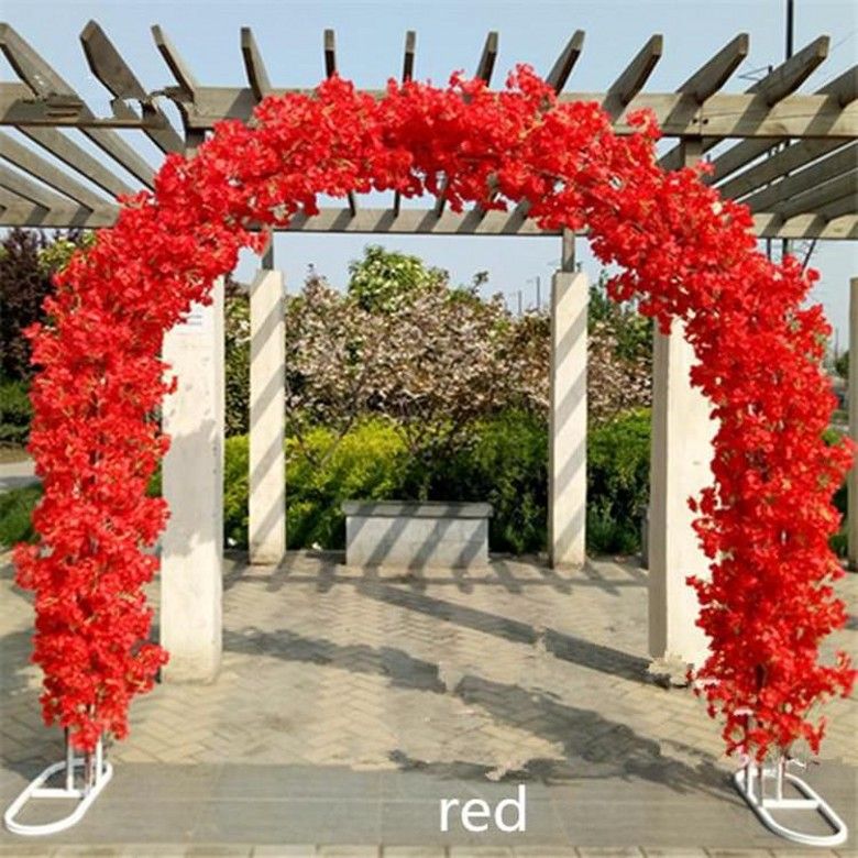 赤い花のセット