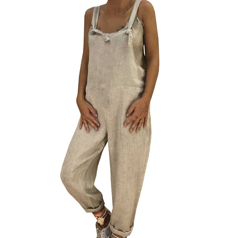 linen overalls for women