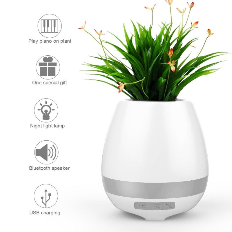 smart music flower pot