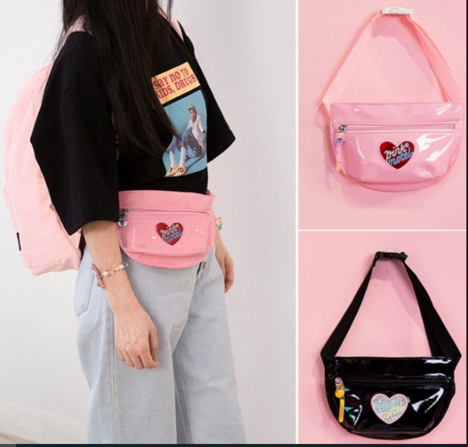 heart shaped fanny pack