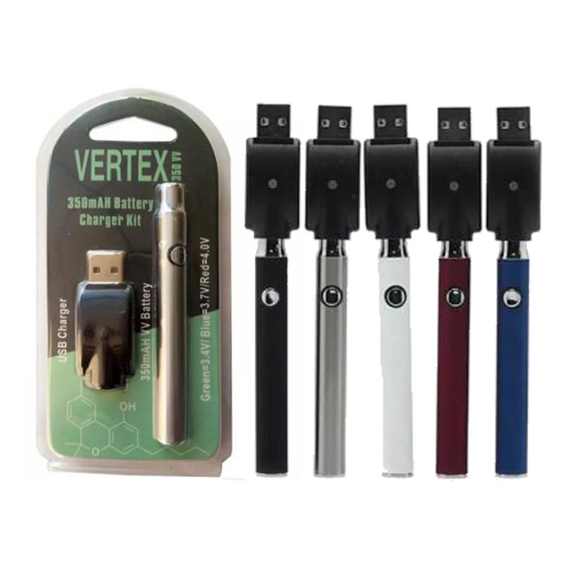 Vertex Preheating Battery Preheat Vape Pen Blister Kits Vaporizer 3.7V