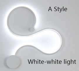 Uma cor branca de estilo