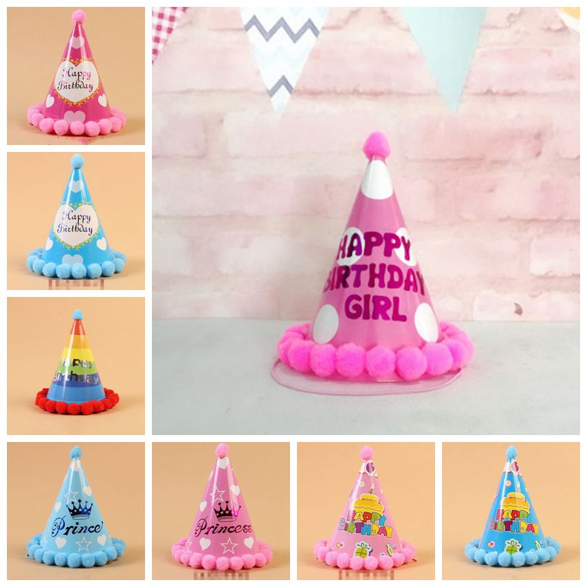 Satin Al Noel Suslemeleri Sapka Gokkusagi Renkli Mutlu Dogum Gunu Kapaklar Mutlu Dogum Gunu Kagit Kap Cocuklar Parti Dekorasyon Sapkalar Ldh213 Tl2 11 Dhgate Comda