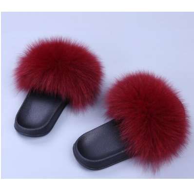 fluffy slippers for women