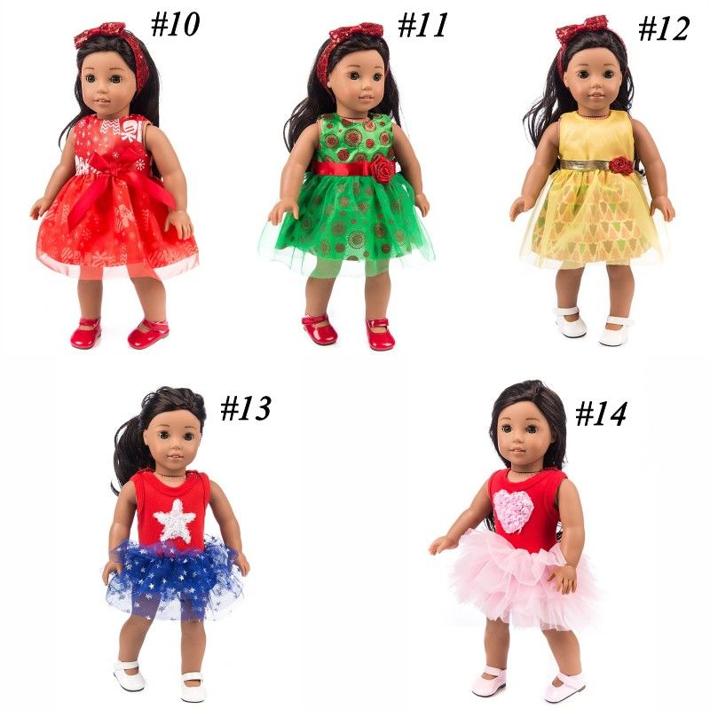 american girl doll christmas dresses