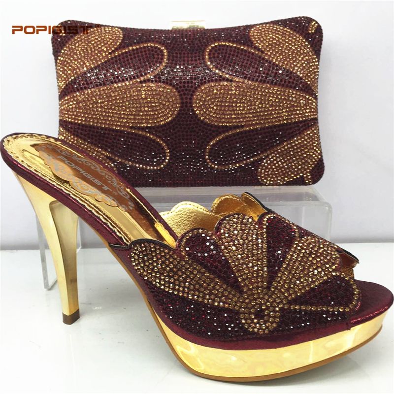 wine colored wedding shoes