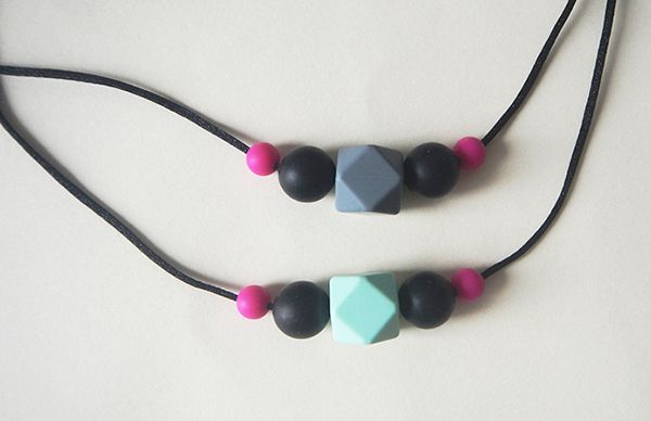silicone teething necklace safety