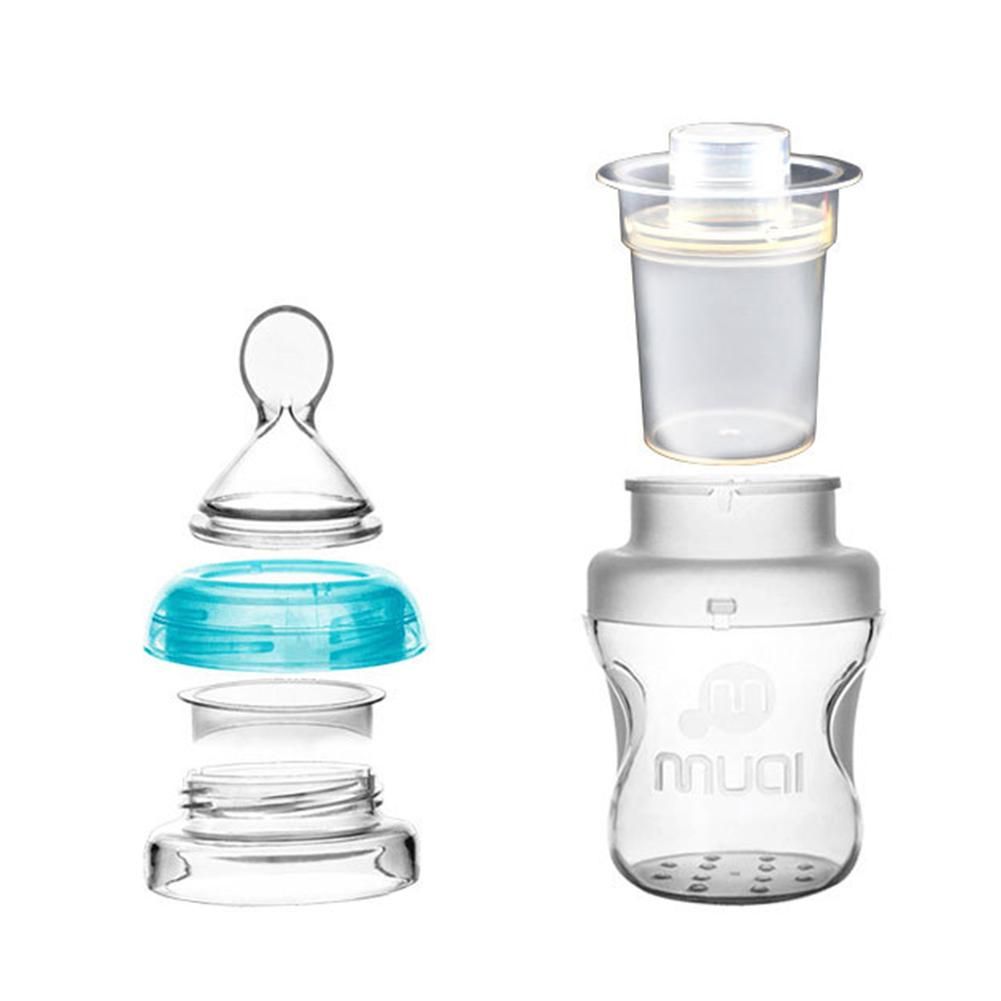 2019 150ml Baby Feeding Bottle Infant Baby Spoon Bottle Food