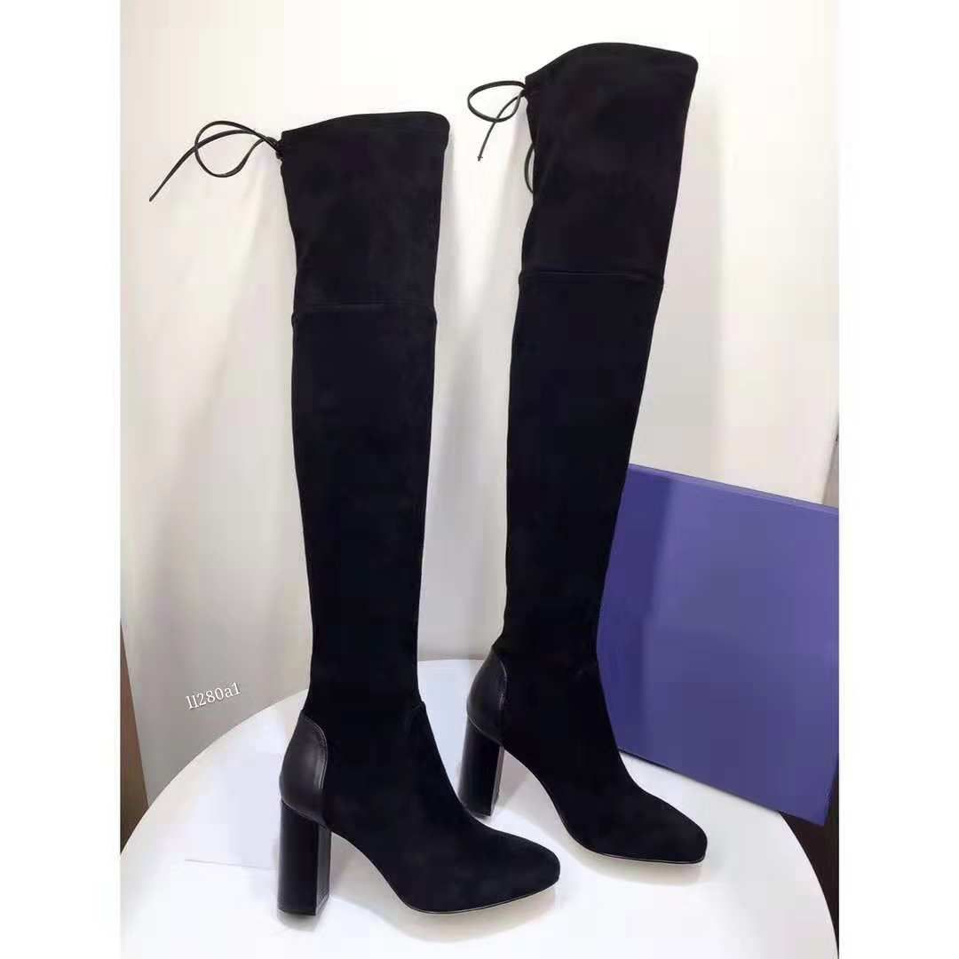 over the knee drawstring boots