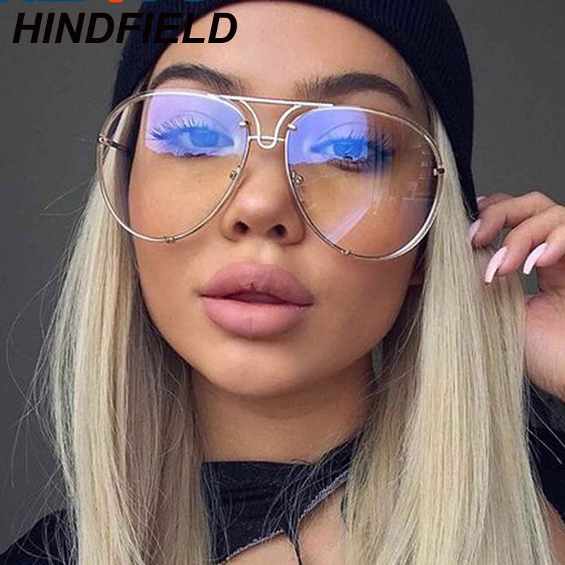 big clear glasses