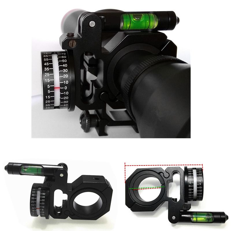 Alcance de Nivel de Burbuja para Telescopio de Tubo de 25.4 mm//30 mm para