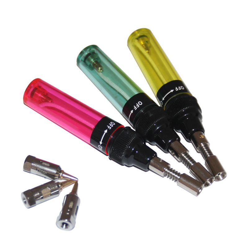 Gas Blow Torch Soldering Iron Gun Refillable Butane Welding Pen Tool Cordless