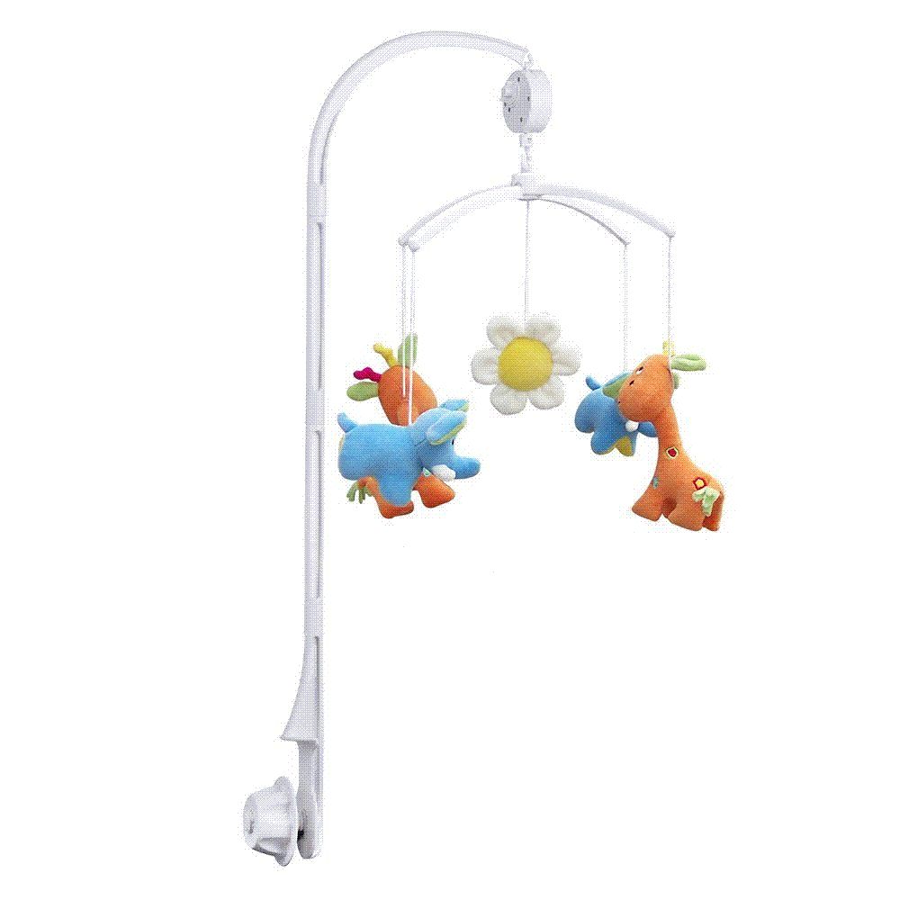 2020 White Baby Crib Mobile Bed Bell Toy Holder Arm Bracket Wind