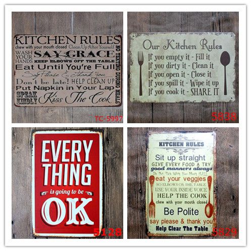 Acheter Chaude Poeme Drole Vie De Famille Cuisine Regle Citation Peinture Metallique Magasin Vintage Affiches Mur Art Decor De 0 73 Du Santi Fr Dhgate Com Acheter Chaude Poeme Drole Vie De Famille Cuisine Regle Citation Peinture Metallique Magasin Vintage Affiches Mur Art Decor De 0 73 Du Santi Fr Dhgate Com