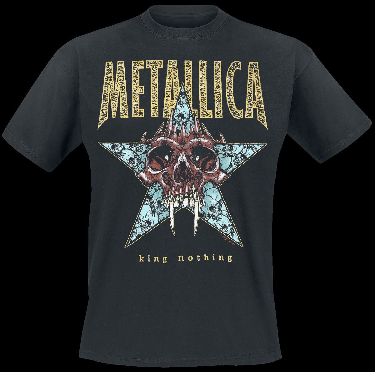 metallica king nothing t shirt