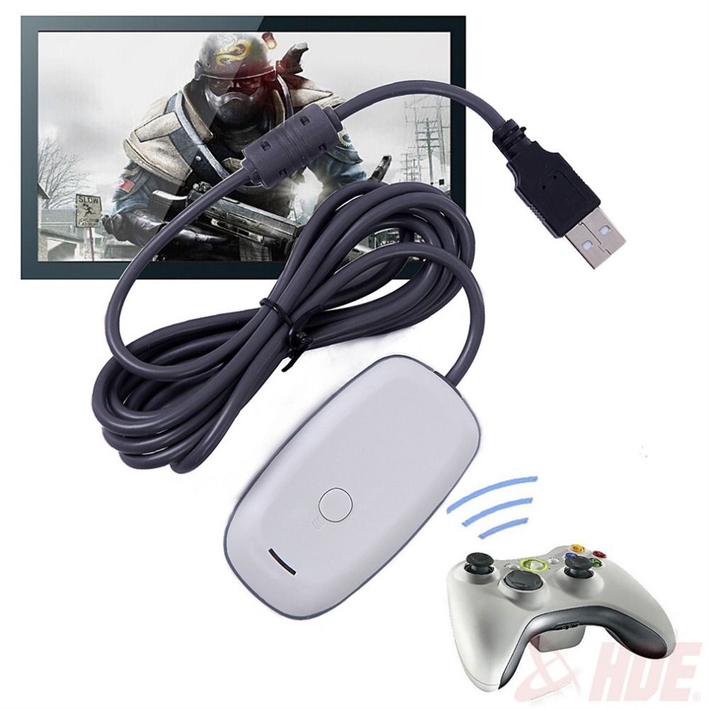 Wireless PC USB 2.0 Receiver For Xbox 360 Controller Gaming USB