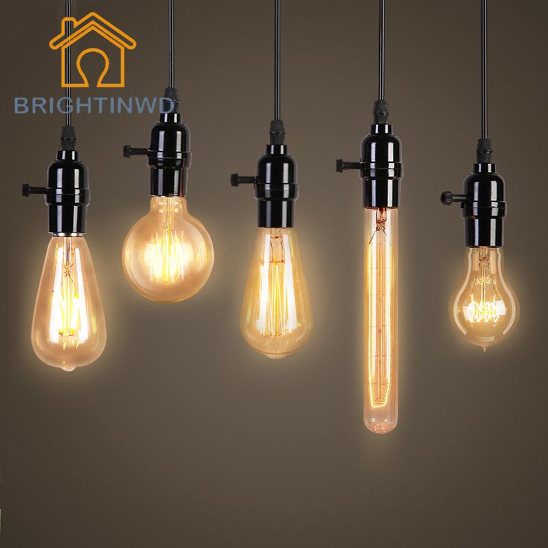 Grosshandel Edison Birne E27 220 V 40 Watt St64 St58 A19 T45 G80 G95 T10 Retro Lampe Filament Vintage Gluhbirne Edison Lampe Fur Dekor Von Tcled2018 2 24 Auf De Dhgate Com Dhgate