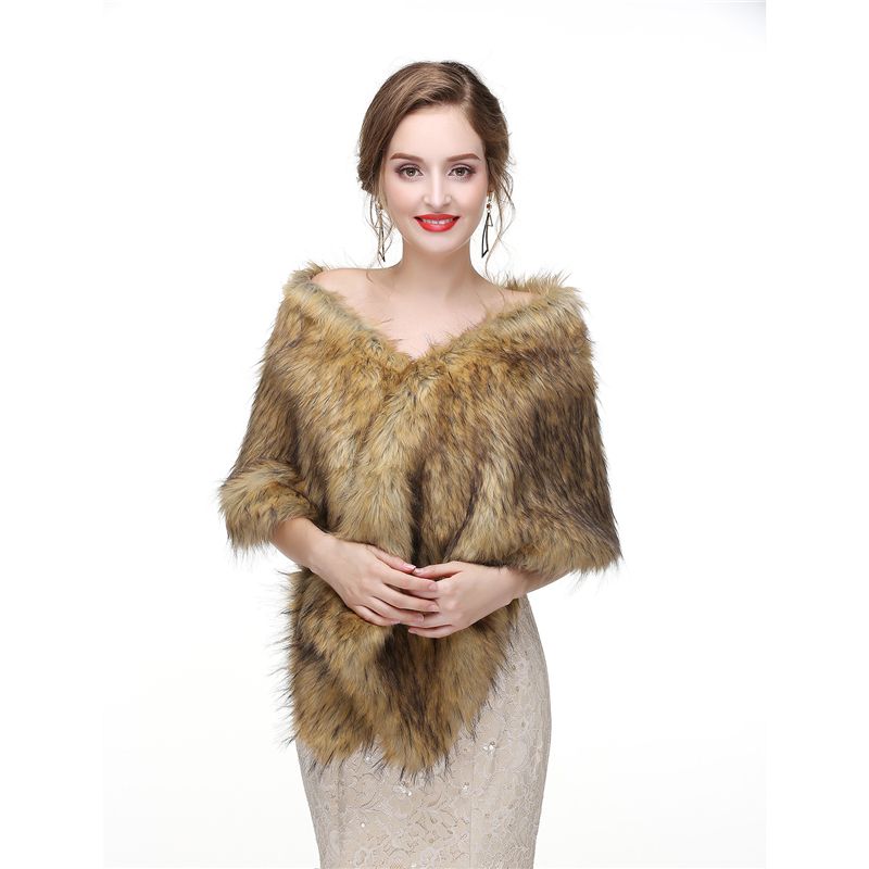 vintage fur stole wedding