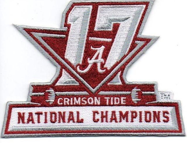 Alabama Crimson Tide   Sport Logo   Embroidery Patch Iron and sewing on Clothes