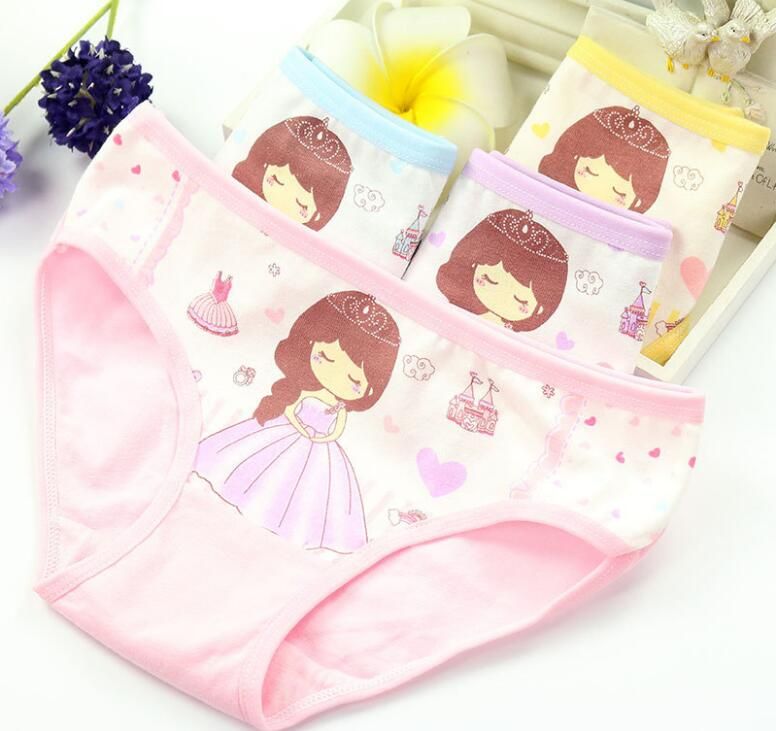 Soft Cotton Baby Kids Girls Short Briefs Underpants Underwear Children/'s Clothes