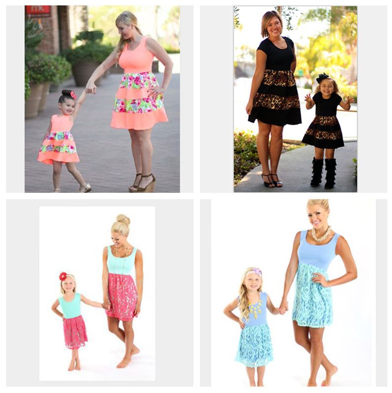 matching mom and daughter easter dresses