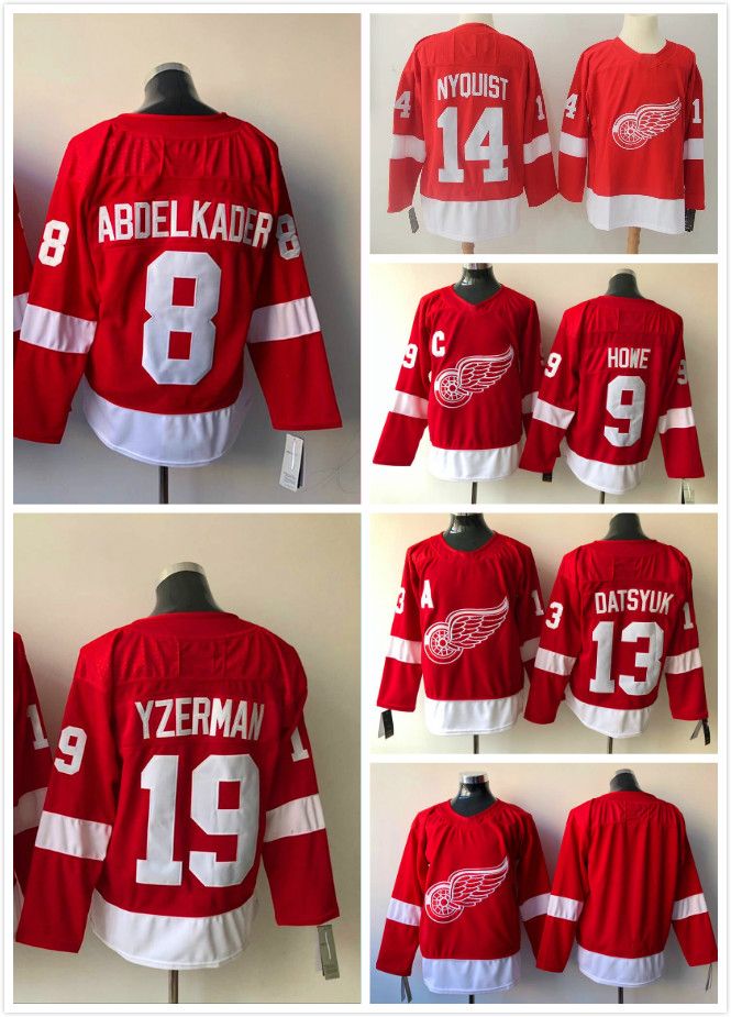 detroit red wings jersey 2018