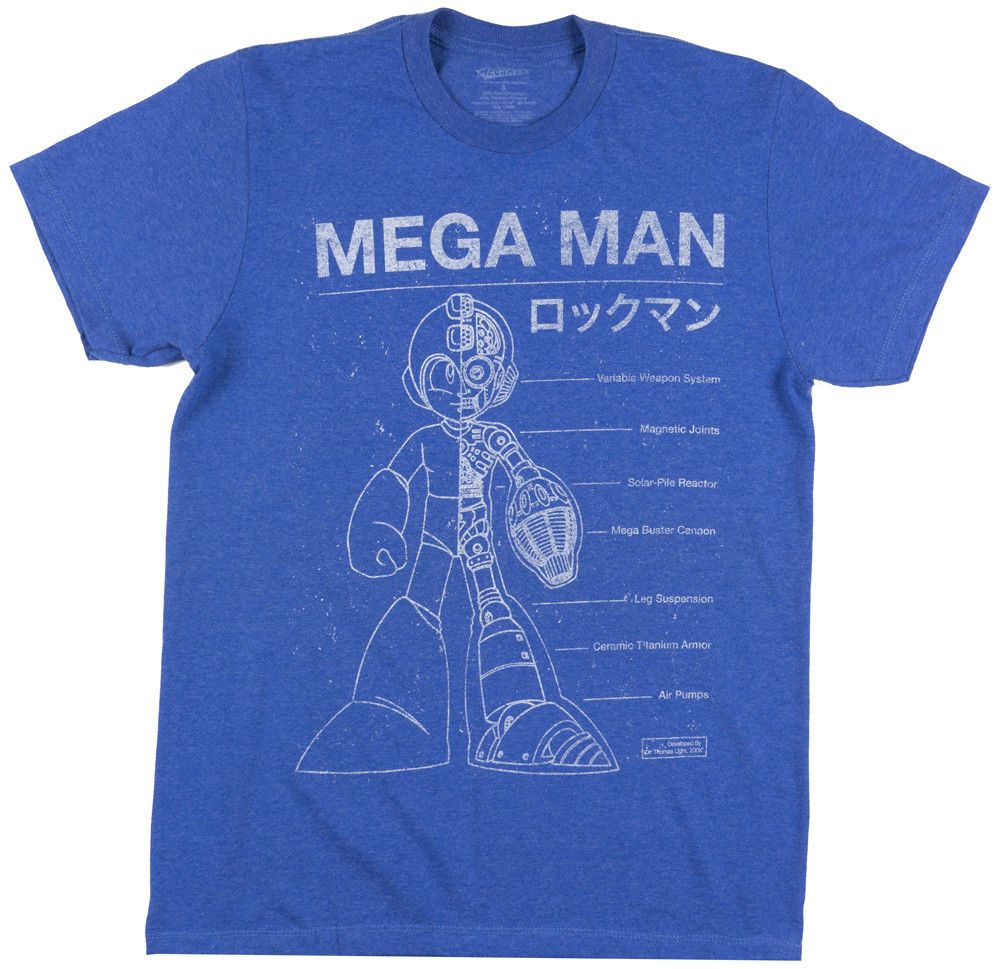 mega man tshirt