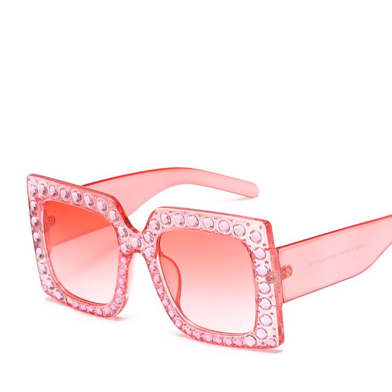large pink sunglasses