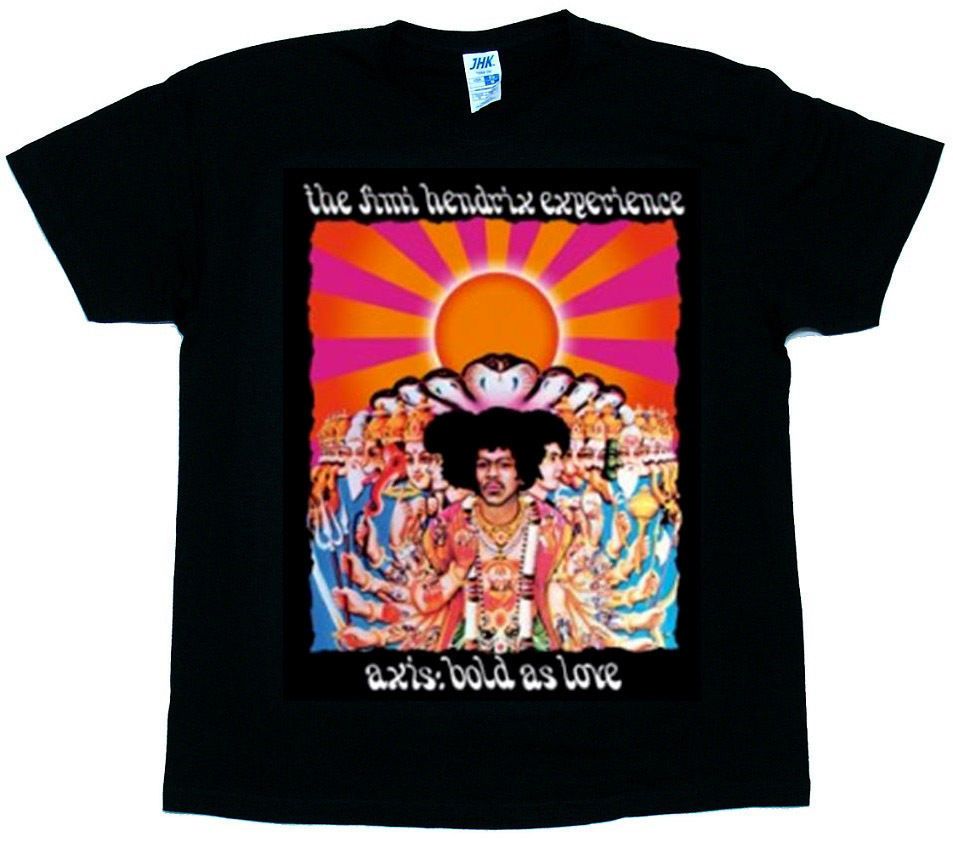 jimi hendrix bold as love t shirt