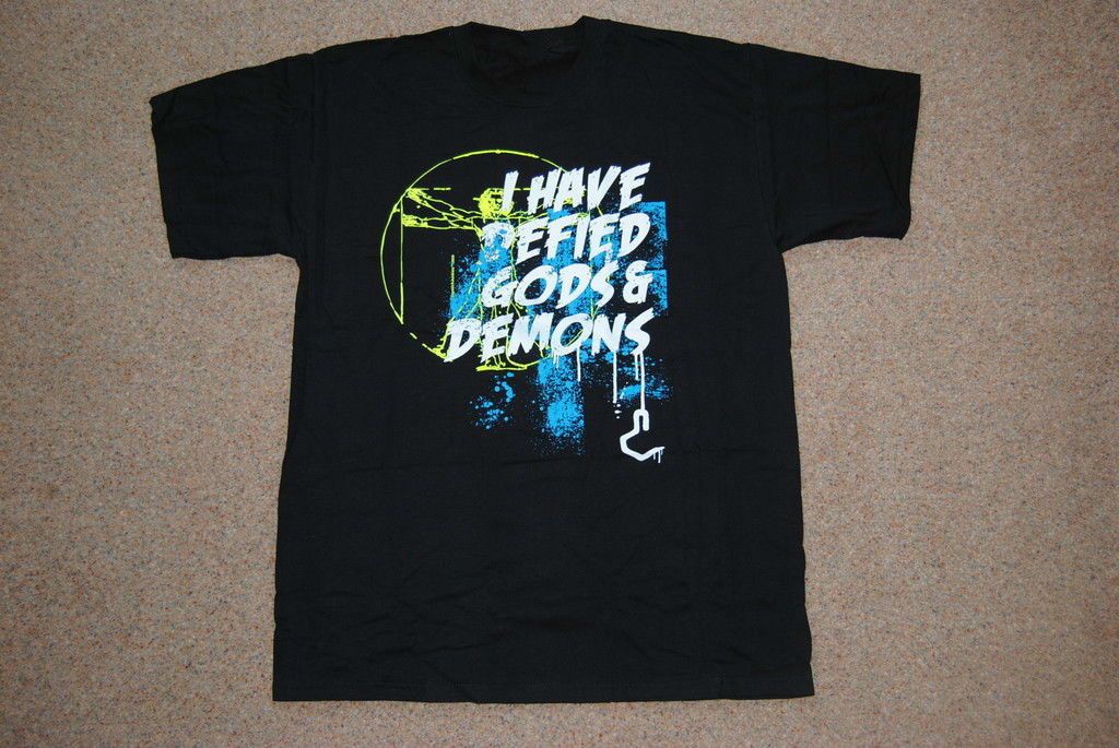 Halo 3 Quote I Have Defied Gods Demons T Shirt New Official Joystick Junkies T Shirt Summer Style Men T Shirt Top Tee Fun Shirts T Shirts Online Shopping From Yg06tshirt