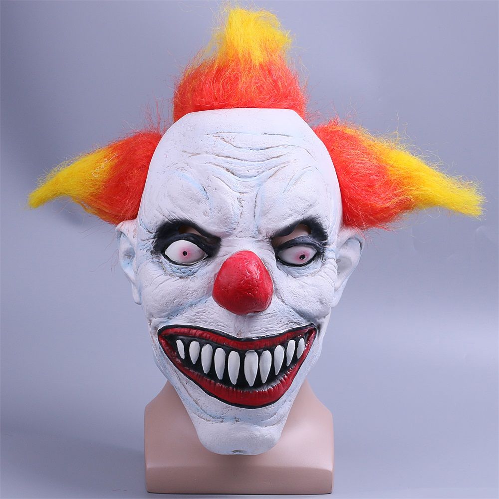 Hand Painted 1990 Pennywise Clay Earrings