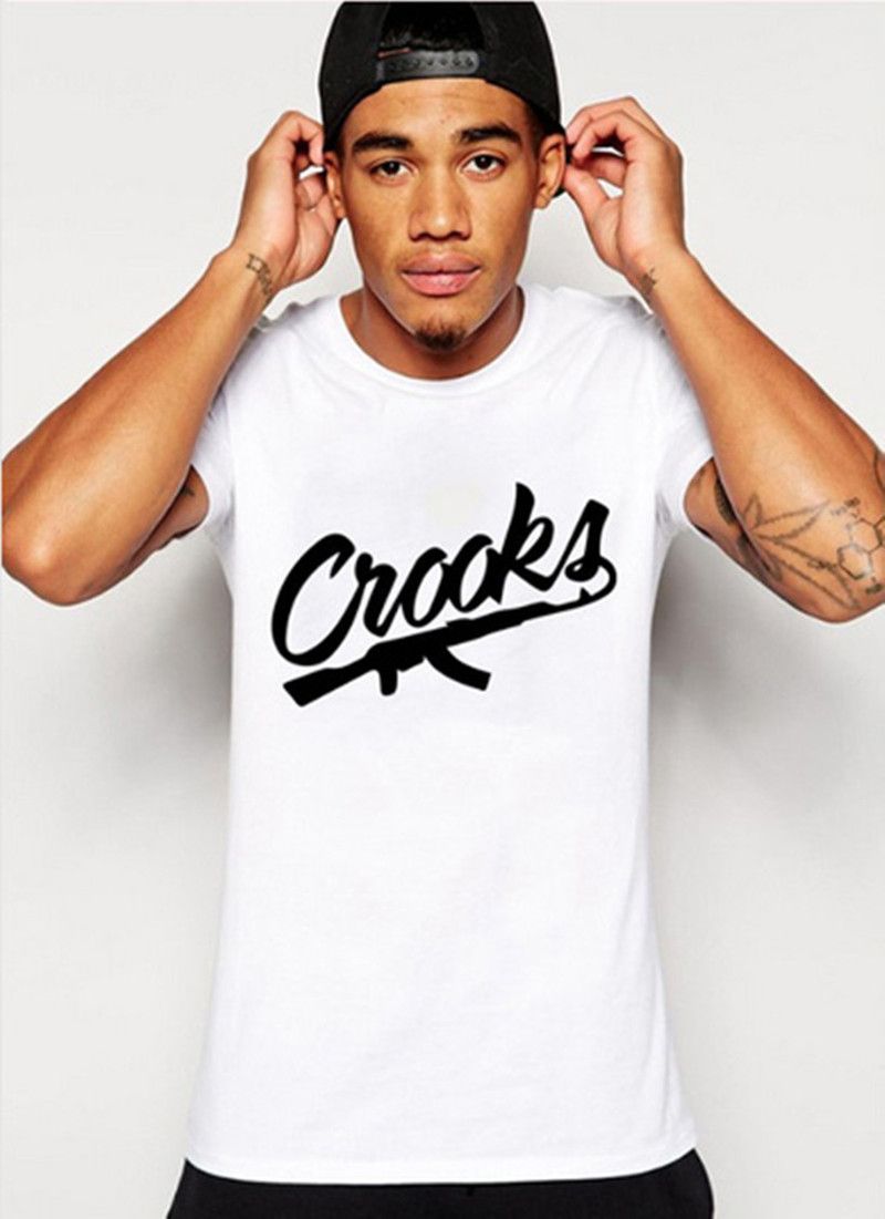 Crooks And Castles Gun Cool Printed Mens Men T Shirt Tshirt Fashion ...
