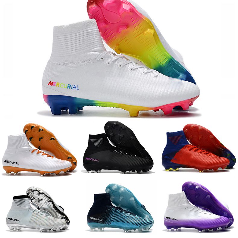 Acquista 2018 Arcobaleno Cristiano Ronaldo Scarpe Da Calcio Cr7 Tacchetti Da  Calcio Originali Mercurial Superfly Champions Scarpe Da Calcio Scarpe Da  Calcio Magista A 79,47 € Dal Dada2017 | DHgate.Com