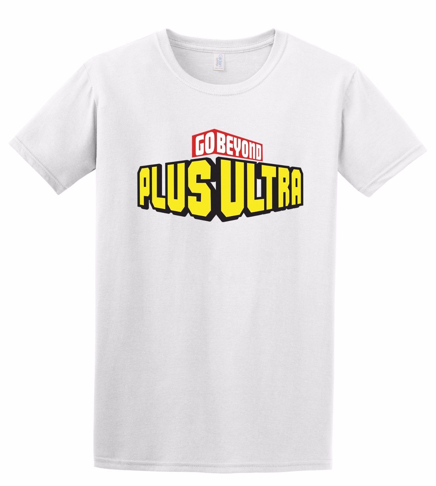 Go Beyond Plus Ultra My Hero Academia All Might Anime Manga Inspired T Shirt Funny Unisex Casual Gift Tee Shirt Of The Day Link Shirts From Free Will Shirts 12 96 Dhgate Com