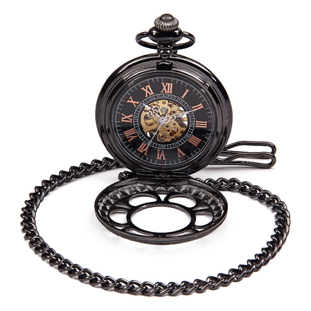 titanium pocket watch