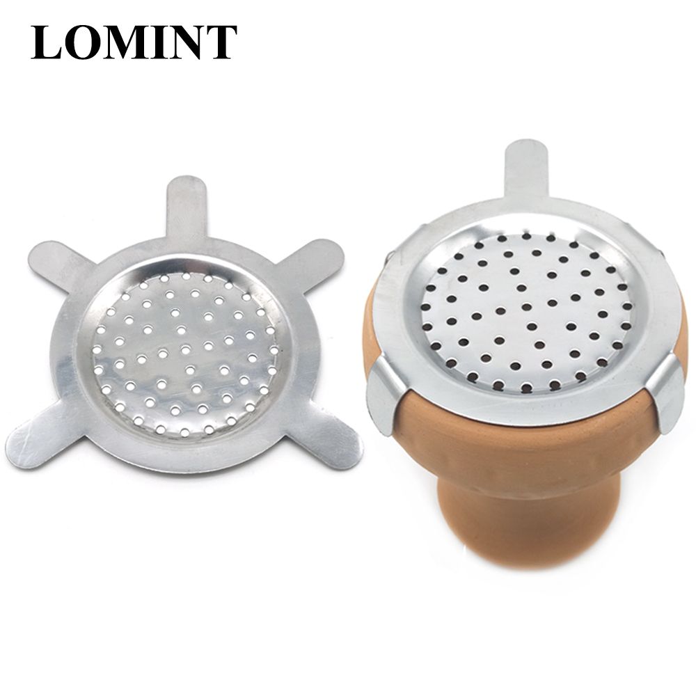 LOMINT Stainless Steel Hookah Metal Screen Charcoal Holder For UPG Radc