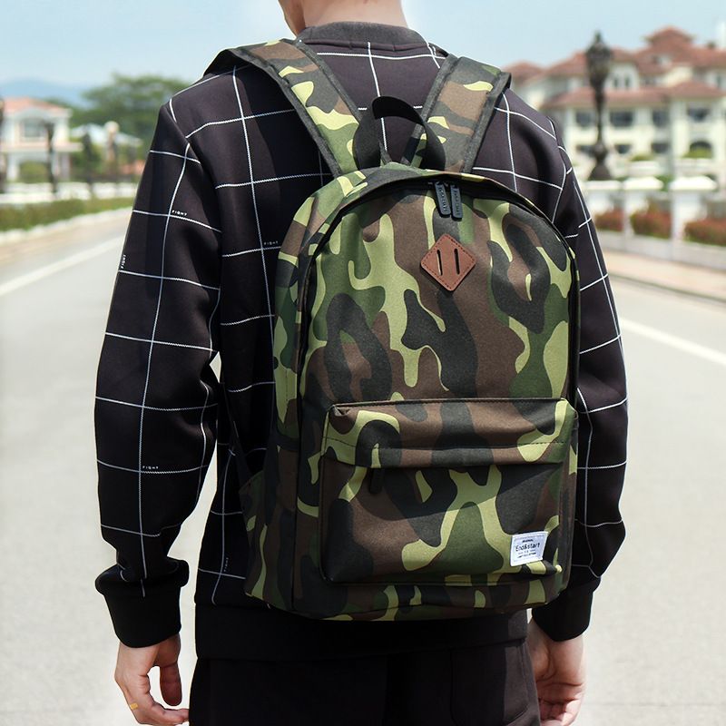 camouflage bookbag