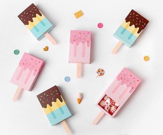 Acheter Livraison Gratuite Creme Glacee Forme Mignon Coffrets Cadeaux Bebe Douche Fete Danniversaire Boite De Bonbons Dessin Anime Tiroir Cadeau Boite Pour Enfants Fete Faveur B De 0 29 Du Inspring