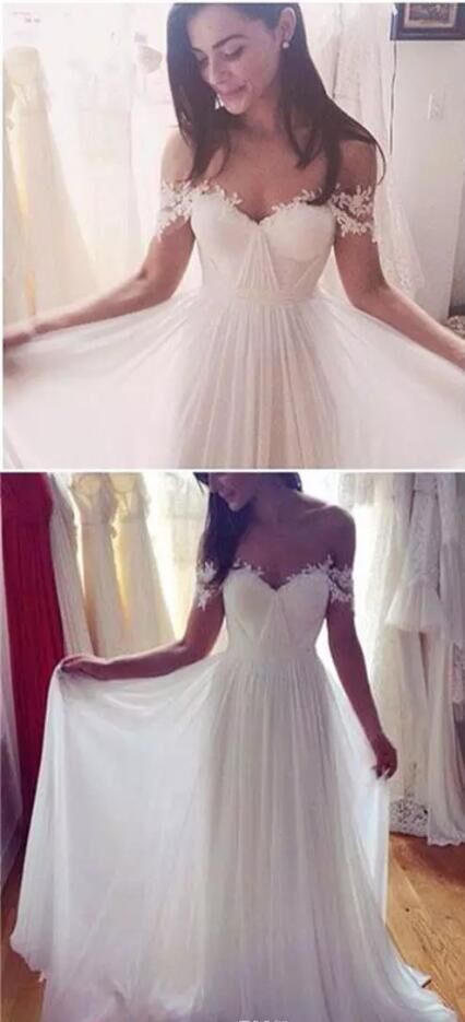 Discount 2018 Backless Beach Lace Wedding Dresses With Plus Size Off Shoulder Neck Fashion Sexy Lace Wedding Gowns Online Wedding Dress Sale Wedding
