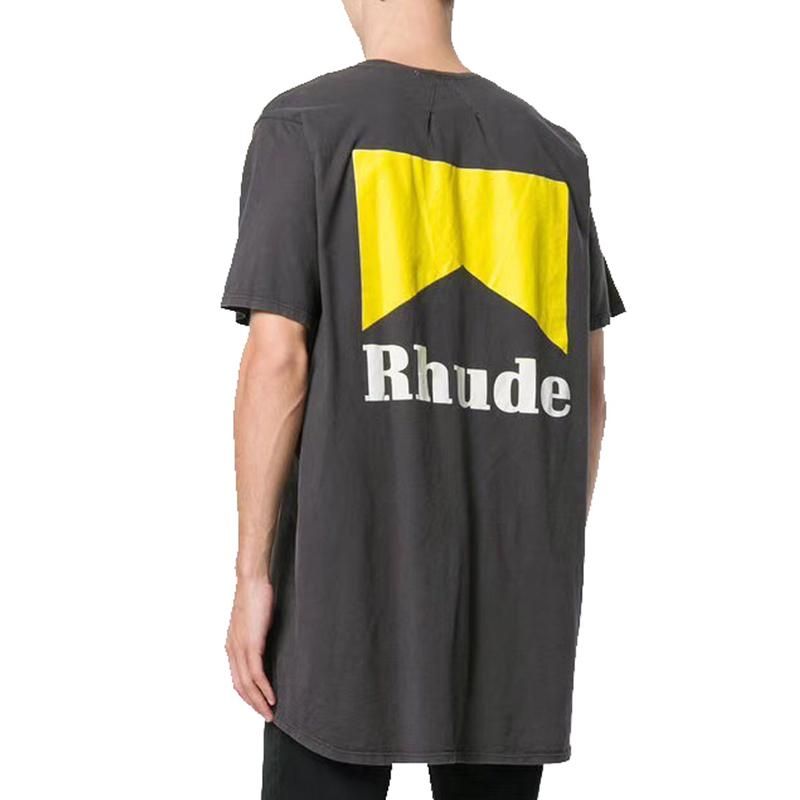 Купить Rhude 18ss Сигареты Tee Лето 